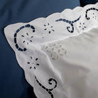 Διακοσμητική μαξιλαροθήκη με γέμιση Αιγαίον "The Κέντημα Project" 40X50 Azalea